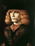 PREDIS, Ambrogio de Portrait of a Young Man sgt Sweden oil painting artist